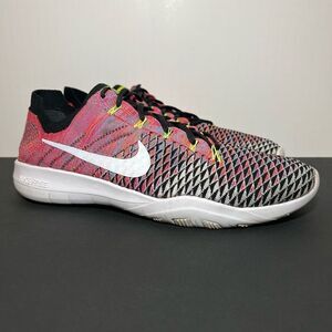 Womens NIKE Free TR Flyknit 2 Pink Athletic Shoes / Size 11
